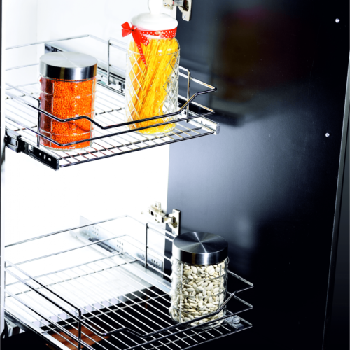 ELİTS TELESKOBİK FRENLİ TEL ÇEKMECE  KAPAK ÖLÇÜSÜ  50CM