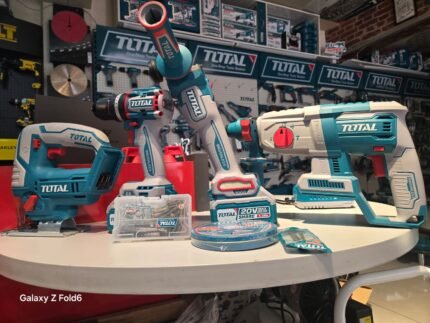 total 4 lı akülü set dekobaj,vidalama,sipiral,hilti