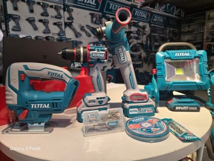 total 4lü kampanyalı set  dekobaj,vidalama sipiral projektör