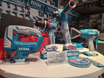 total 4lü akülü set dekobaj,vidalama,sipiral,kavurucu