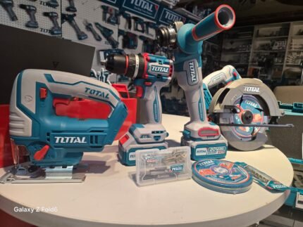 total 4lü akülü set  dekobaj,vidalama,sipiral,sunta kesme