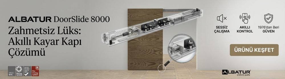 Albatur Doorslide Zahmetsiz Lüks Akıllı Kayar Kapı Çözümü