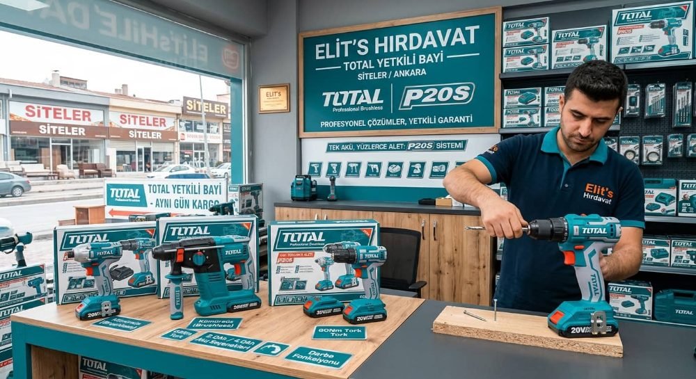 Total Yetkili Bayi - Elits Hırdavat | Elit's Mobilya Hırdavat & El Aletleri - Elit's Hırdavat