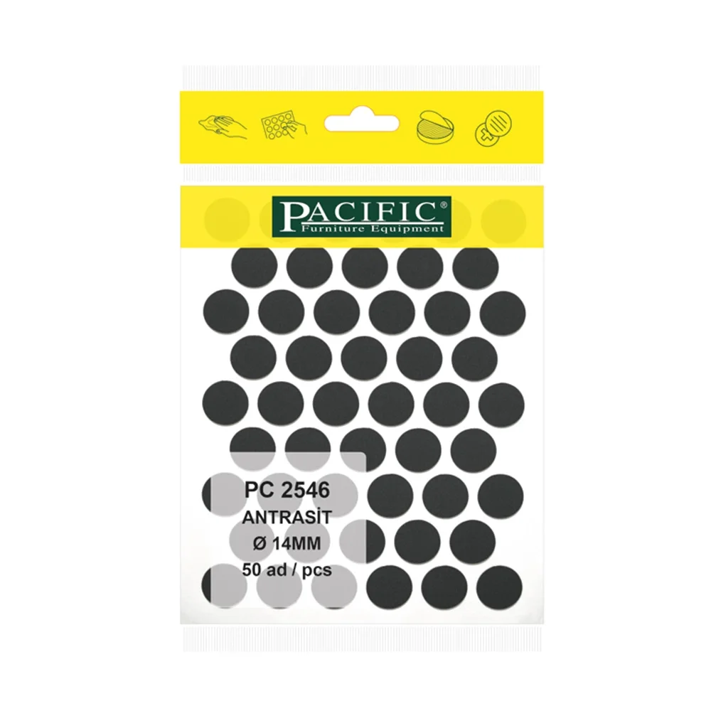 antrasit-pacific-yapiskanli-tapa-14mm-2714081-sw1000sh1000 | Elit's Mobilya Hırdavat & El Aletleri - Elit's Hırdavat